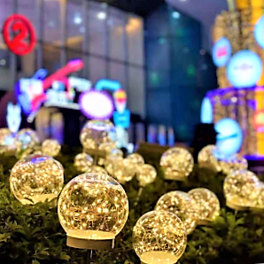 户外LED圆球装饰亮化景观灯