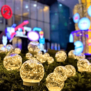 户外LED圆球装饰亮化景观灯