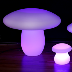 发光蘑菇公园小区彩光景观灯
