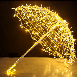 21w草坪公园造型灯-雨伞景观灯