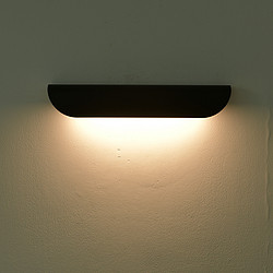 北欧风格卧室LED卷边壁灯