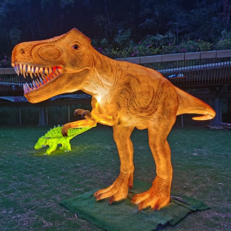 室外公园恐龙氛围景观灯