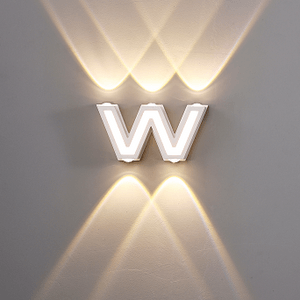 2314/5字母系列-W造型户外壁灯
