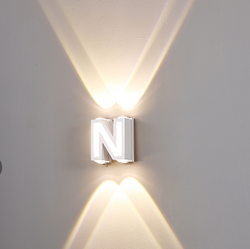 2317/4字母系列-N造型户外壁灯